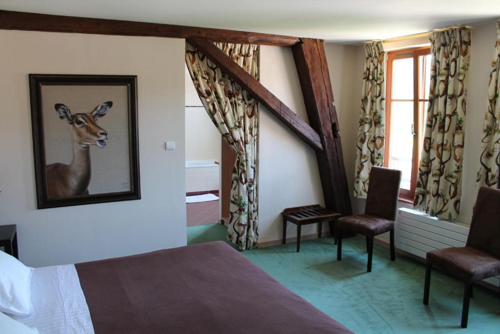 Les Cigognes Hotel Abreschviller Kamer foto